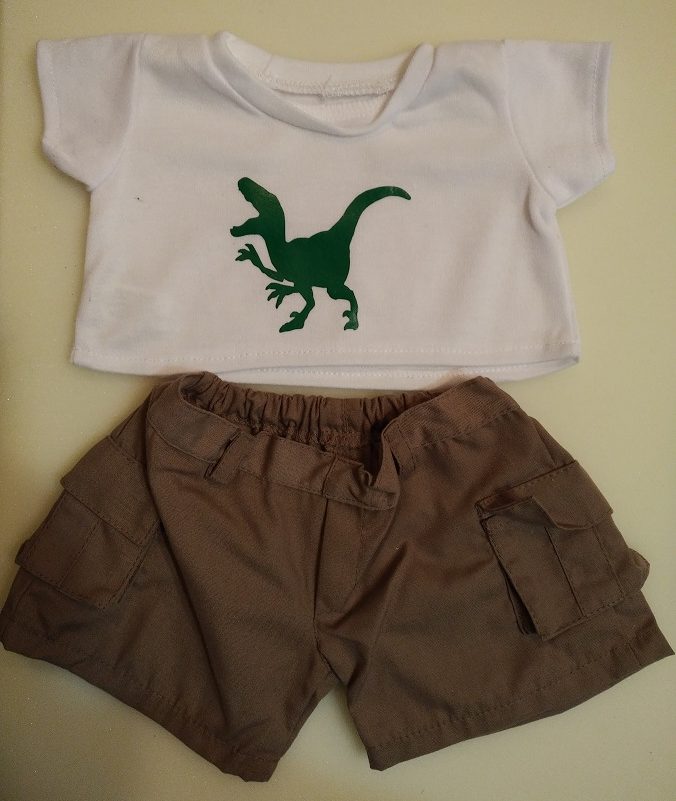 Dino Shirt and Shorts